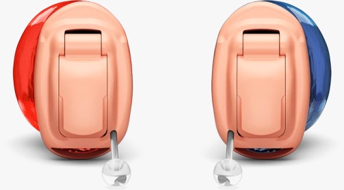 Aparelhos auditivos intra-auriculares personalizados da linha Vista